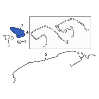 Mazda OE - Radio Antenna Assembly