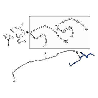Mazda OE - Front Antenna Cable