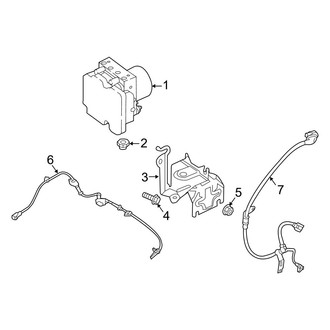 Mazda OE - Electrical - ABS Components
