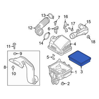 Mazda OE - Engine Air Filter