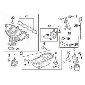 Mazda OE - Engine Oil Cooler O-Ring
