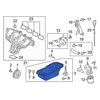 Mazda OE - Engine Oil Pan