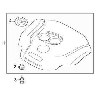 Mazda OE - Engine / Transaxle - Engine Appearance Cover