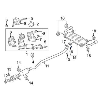 Mazda OE - Exhaust Pipe Stud