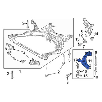 Mazda OE - Front Left Suspension Control Arm