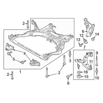 Mazda OE - Front Suspension - Suspension Components