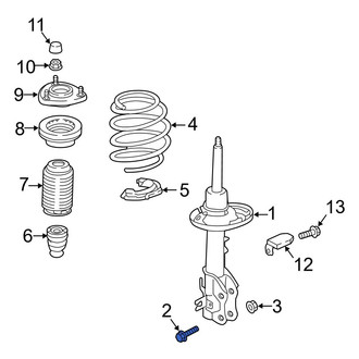Mazda OE - Lower Suspension Strut Bolt