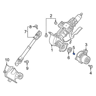 Mazda OE - Steering Column Control Module Insulator