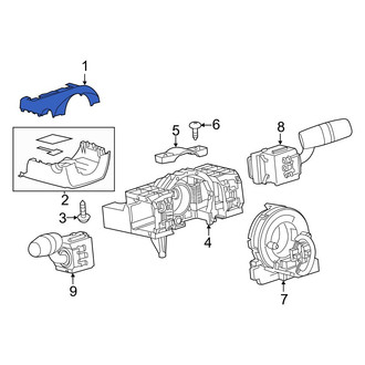 Mazda OE - Upper Steering Column Cover