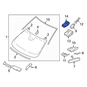 Mazda OE - Front Collision Warning Sensor