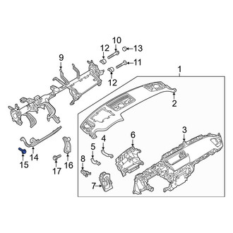 Mazda OE - Console Bolt
