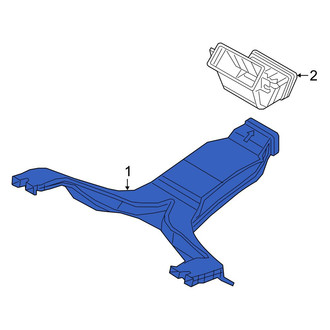 Mazda OE - Rear Lower Instrument Panel Air Duct