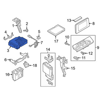 Mazda OE - Radio Control Unit