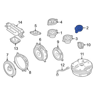 Mazda OE - Front Outer Speaker