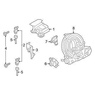 Mazda OE - Restraint Systems - Air Bag Components (Modules & Sensors)