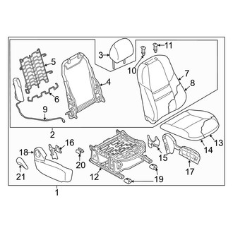 Mazda OE - Front Right Seat