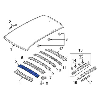 Mazda OE - Front Roof Panel Reinforcement