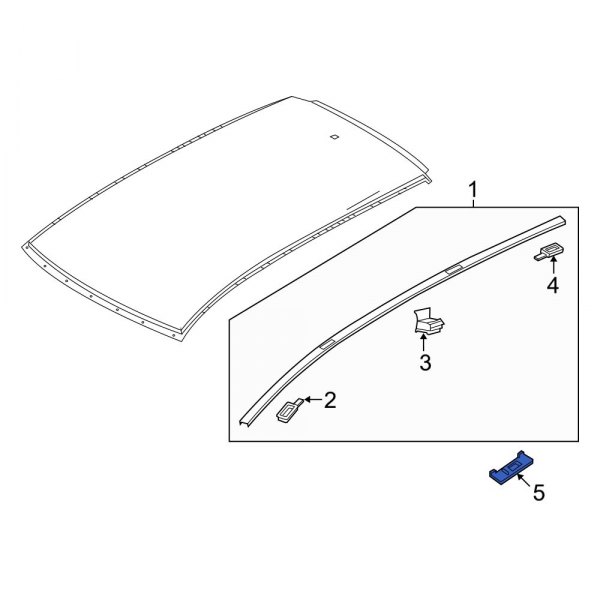 Roof Molding Clip