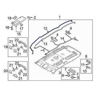 Mazda OE - Center Antenna Cable