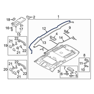 Mazda OE - Center Antenna Cable