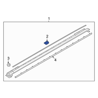 Mazda OE - Spoiler Clip