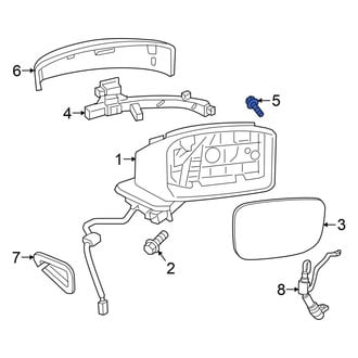 Mazda OE - Park Assist Camera Screw