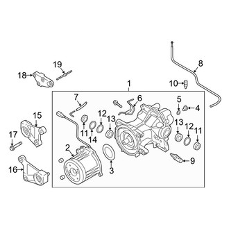 Mazda OE - Rear Suspension - Axle & Differential (AWD)