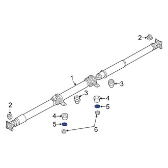 Mazda OE - Center Drive Shaft Washer
