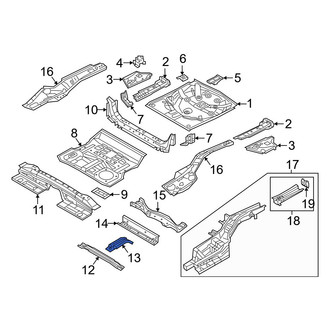 Mazda OE - Rear Frame Stiffener
