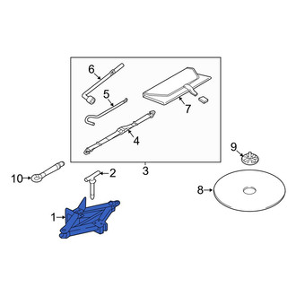 Mazda OE - Floor Jack