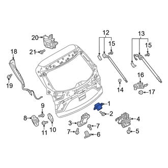 Mazda OE - Rear Liftgate Latch Release Switch