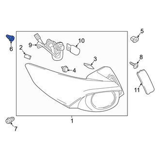 Mazda OE - Tail Light Nut