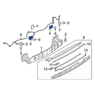 Mazda OE - Rear Inner Parking Aid Sensor