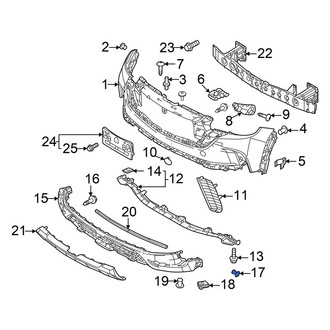 Mazda OE - Bumper Cover Retainer