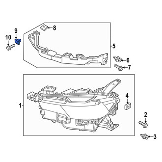Mazda OE - Bumper Cover Grommet