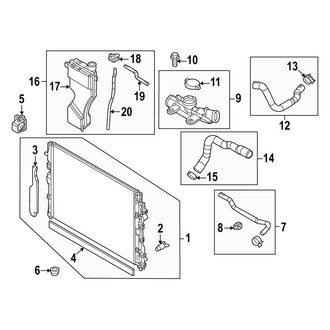 Mazda OE - Cooling - Radiator & Components