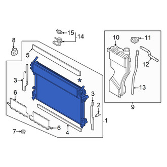 Mazda OE - Radiator