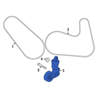 Mazda OE - Accessory Drive Belt Tensioner Assembly