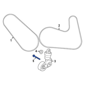 Mazda OE - Belt Tensioner Bolt