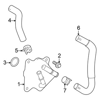 Mazda OE - Cooling - Engine Oil Cooler