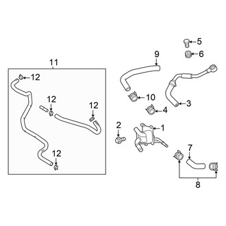 Mazda OE - Cooling - Trans Oil Cooler (Automatic CVT Tr)