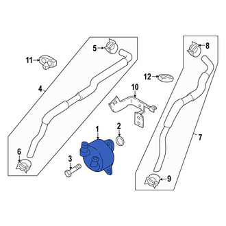 Mazda OE - Automatic Transmission Oil Cooler