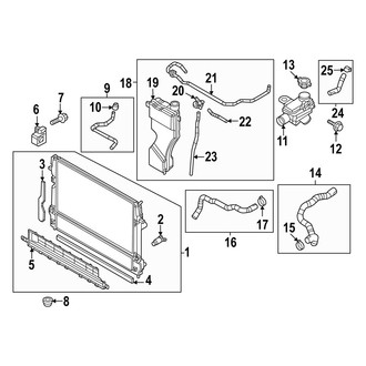 Mazda OE - Cooling - Radiator & Components