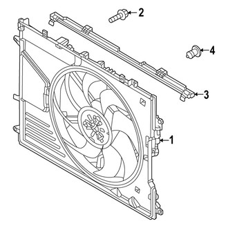 Mazda OE - Cooling Fan (Y Engine VIN Character)