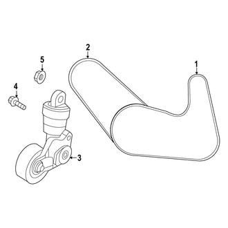 Mazda OE - Cooling - Belts & Pulleys