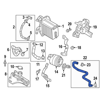 Mazda OE - Intercooler Hose