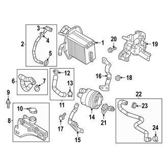 Mazda OE - Cooling - Intercooler (Y Engine VIN Character)