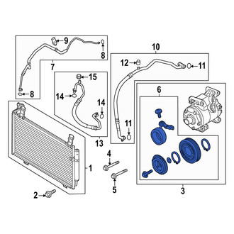 Mazda OE - A/C Compressor Clutch