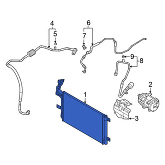 Mazda OE - A/C Condenser