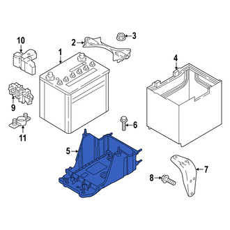 Mazda OE - Battery Tray